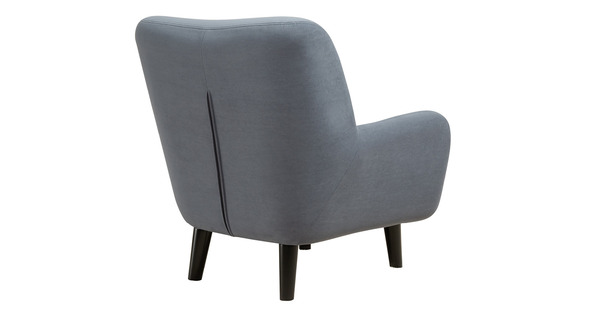 Кресло для отдыха Дакота ТК 584 велюр Vendetta 24 синий, Riga 1598 z1 col 20 серо-голубой