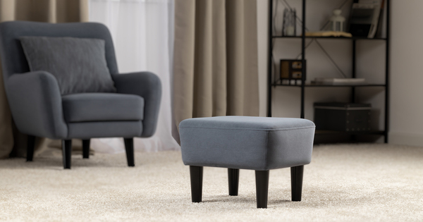 Пуф Дакота ТП 584 велюр Vendetta 24 (синий)