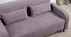 Диван-кровать прямой Киото ТД 782 велюр Epic 65 lilac сирень