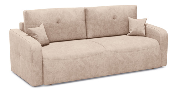 Диван-кровать прямой Марсель ТД 704 велюр Aura 04 мокко