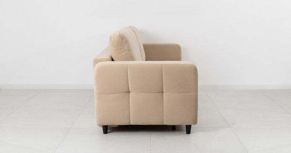 Диван-кровать прямой Невада ТД 569 велюр Vendetta 2 кремовый