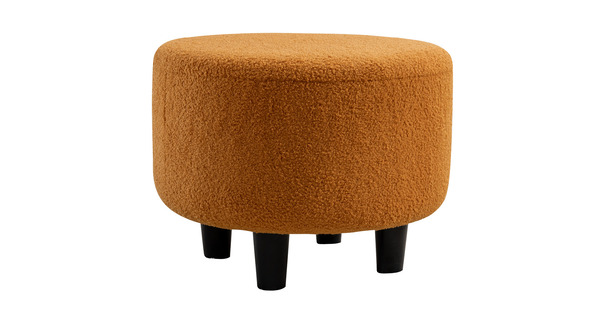 Пуф Шон ТП 272 велюр Romeo 05 оранжевый