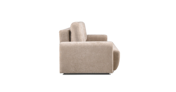 Диван-кровать прямой Тэдди 1502 композиция 1, букле Pique 006 бежевый, модульная система