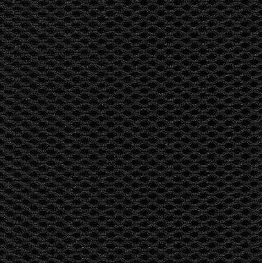 Кресло на колесах Ирис люкс обивка ткань-сетка TW сидушка черный, спинка синий, подлокотники пластик, крестовина пластик, механизм качания 